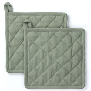 Byrklund Pannenlap Stay Cold - 2x 20x20 - 100% Katoen - Jade