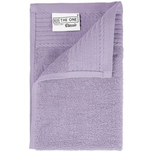 The One Towelling Classic Gastendoek - Kleine handdoek - Hoge vochtopname - 100% Gekamd katoen - 30 x 50 cm- Lavendel