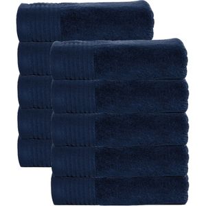 The One handdoek 50x100 Navy 10 stuks