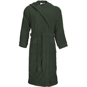 The One Classic Badjas met capuchon 420 gram Dark Green-2XL/3XL