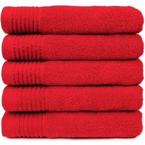 Rode handdoeken kopen | Lage prijs! | beslist.nl