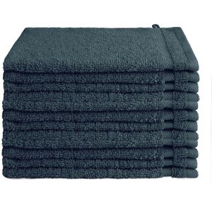 Byrklund Washand 16x21 cm 500gram Donkerblauw - 12 stuks