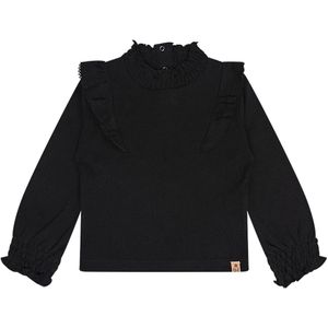 Bakkaboe meisjes longsleeve - Zwart