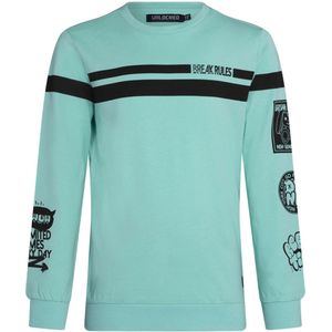 Unlocked jongens longsleeve - Aqua