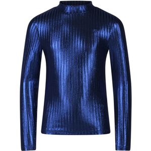 D-zine meisjes longsleeve - Kobalt
