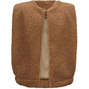 Retour meisjes gilet - Camel