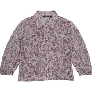 LEVV meisjes blouse - Licht grijs