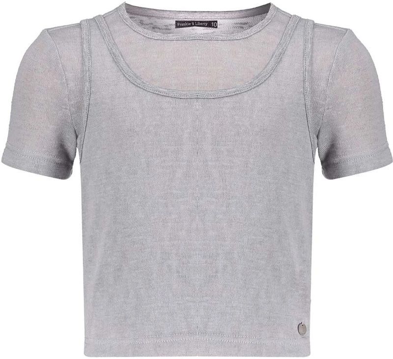 Frankie & Liberty meisjes t-shirt - Grijs