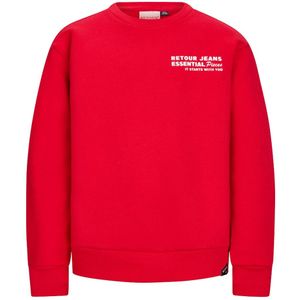 Retour jongens sweater - Rood