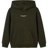 Name It jongens hoodie - Donker groen