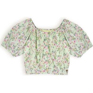 NoNo meisjes blouse - Licht groen