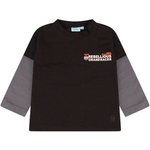 Flinq jongens longsleeve - Zwart