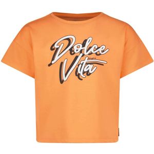 Vingino meisjes t-shirt - Fel oranje