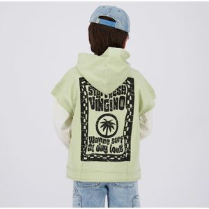 Vingino jongens hoodie - Olijf