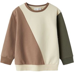 Name It jongens sweater - Bruin