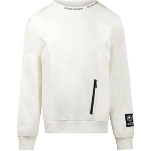 No Way Monday jongens sweater - Ecru
