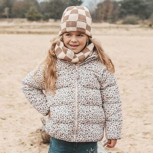 Your Wishes - Puffer Winterjas - Ecru - Voor Meisjes - Waterafstotend