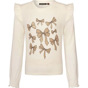 Persival meisjes longsleeve - Ecru