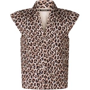 Persival meisjes gilet - Bruin