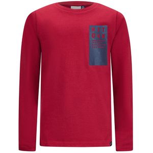 Retour jongens longsleeve - Donker rood