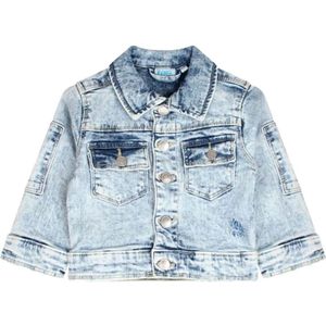 FLINQ jongens spijkerjas - Bleached denim