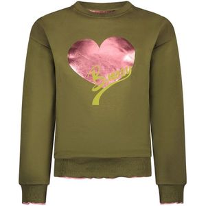 B.NOSY meisjes sweater - Groen