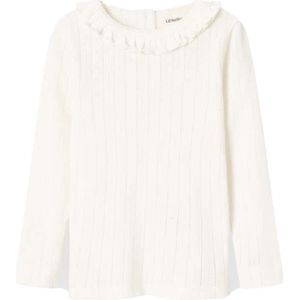 Lil’Atelier meisjes longsleeve - Ecru