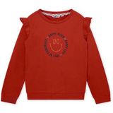 Moodstreet meisjes sweater - Donker rood