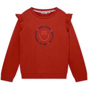 Moodstreet meisjes sweater - Donker rood