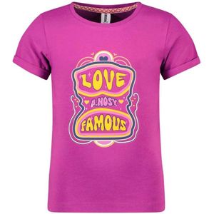 B.NOSY meisjes t-shirt - Lila