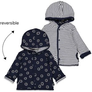 Feetje meisjes reversible jas - Marine