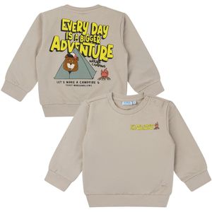 Flinq jongens sweater - Cement