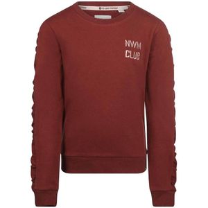 No Way Monday meisjes sweater - Wijn rood