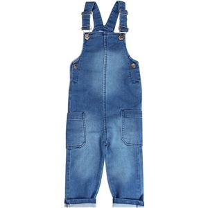 Flinq jongens salopette - Medium denim