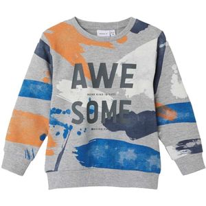 Name It jongens sweater - Grijs melee