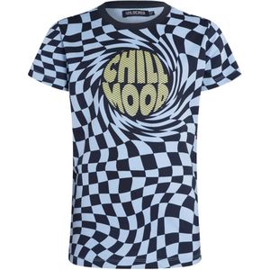 Unlocked jongens t-shirt - Pastel blue