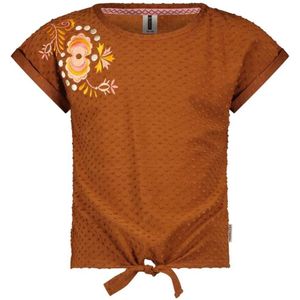 B.NOSY meisjes t-shirt - Bruin