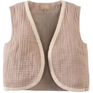 Z8 meisjes gilet - Zand