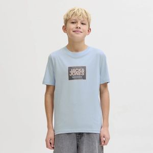 Jack & Jones Junior jongens t-shirt - Blauw