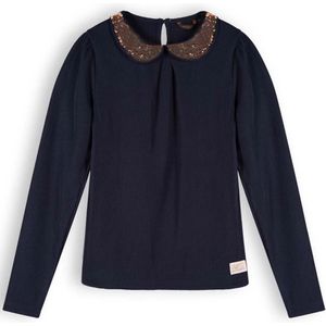 NoNo meisjes longsleeve - Marine