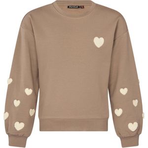 Persival meisjes sweater - Taupe