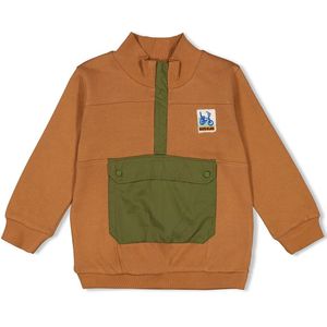 Sturdy jongens sweater - Camel