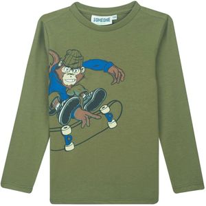 Someone - Longsleeve - Groen - Voor Jongens