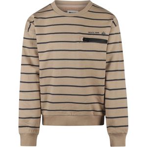 No Way Monday jongens sweater - Bruin