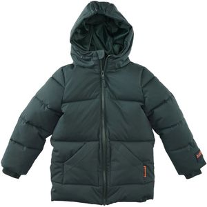 Z8 jongens winterjas - Donker groen