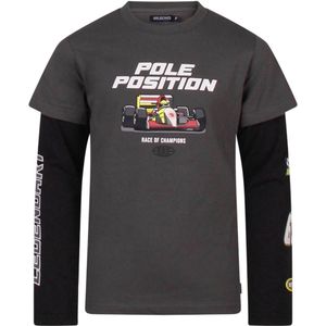 Unlocked jongens longsleeve - Antracite