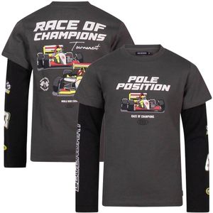 Unlocked jongens longsleeve - Antracite