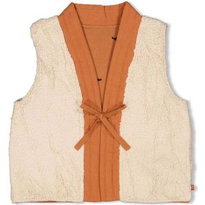 Jubel meisjes gilet - Camel