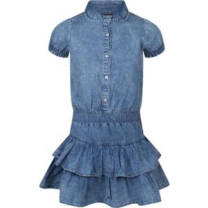 Persival meisjes jurk - Bleached denim