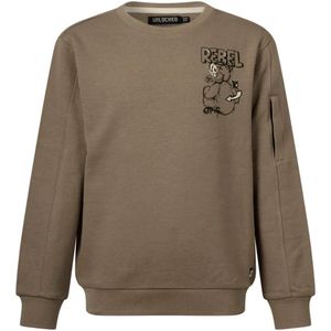UNLOCKED jongens sweater - Taupe